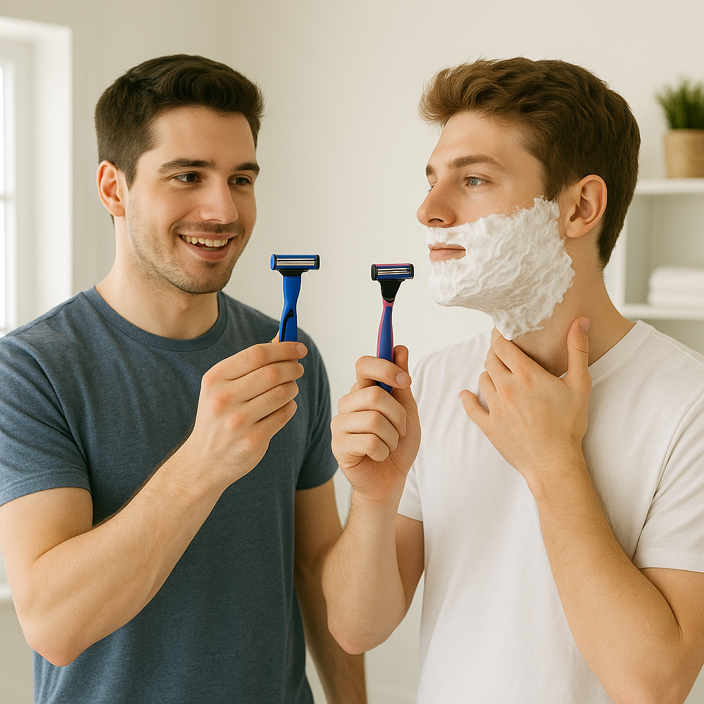The Best Way to Introduce Friends to Safety Razors